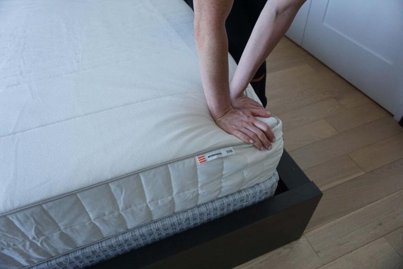 ikea myrbacka memory foam mattress review